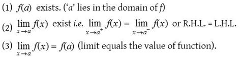 Continuous Function - CBSE Library