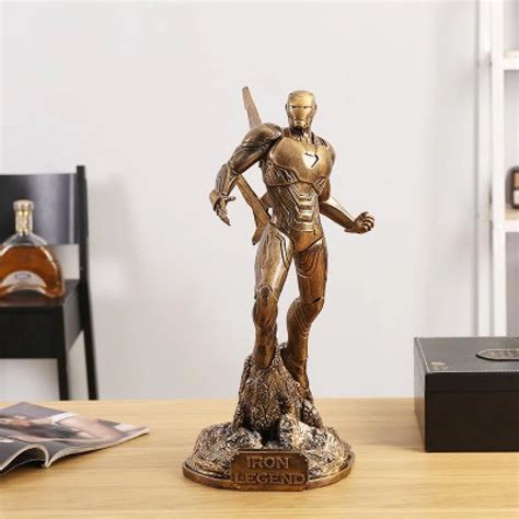 Estátua Homem de Ferro Iron Man Mark 50 L Vingadores Avengers Marvel