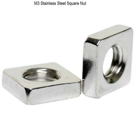 Broaching M Stainless Steel Square Nut At Rs Piece In Ludhiana Id