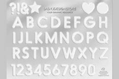 White Foil Balloon Alphabet Clip Art Transparent Ribbons