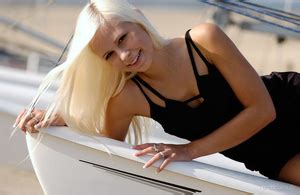 Godlike Sailor Poses Fully Naked On A Boat XXX Dessert Picture