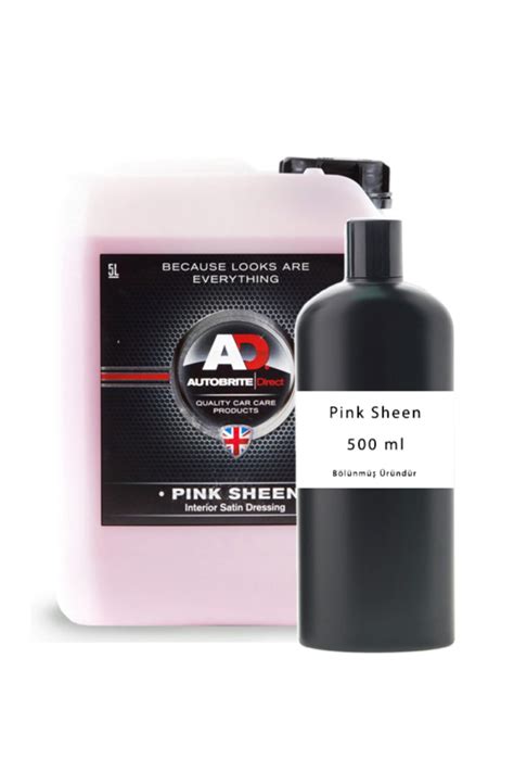 Auto Brite Pink Sheen Plastik Parlat C Ve Koruyucu Ml B L Nm