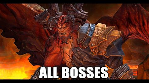 Darksiders Warmastered Edition All Bosses With Cutscenes Hd P