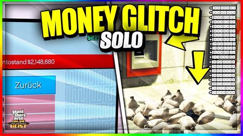 Ohne Alles Neuer Solo Glitch F R Jeden Gta Online Solo Money