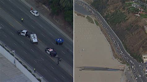 Fatal Crash Shuts Down Pacific Coast Highway Wb 10 Freeway In Santa