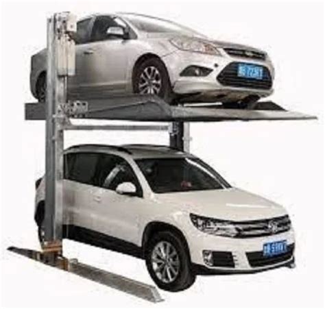 Post Mild Steel Car Parking Lift System Tons At Rs In