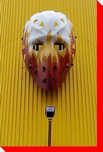 Calgary Flames Goalie Mask