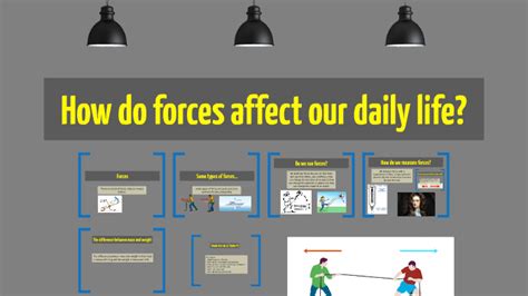 How do forces affect our daily life? by giorgio P.C.delG. on Prezi