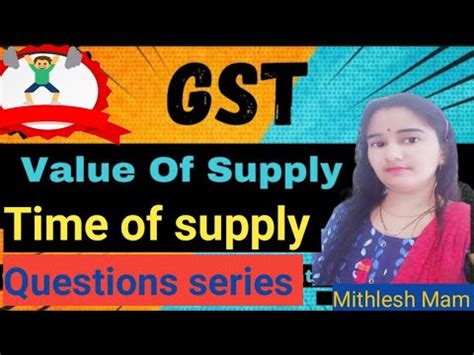 Time And Value Of Supply Under Gst Time Of Supply Value Of Supply Gst