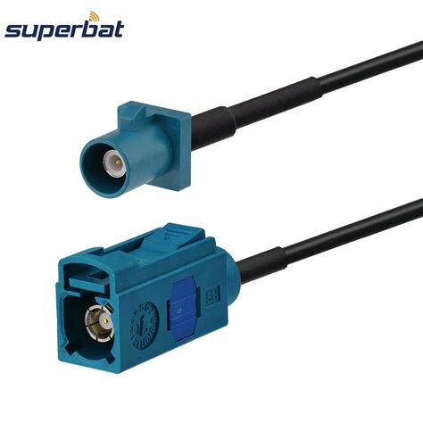 Superbat Wireless Fakra Z Female Jack To Fakra Male Plug Straight