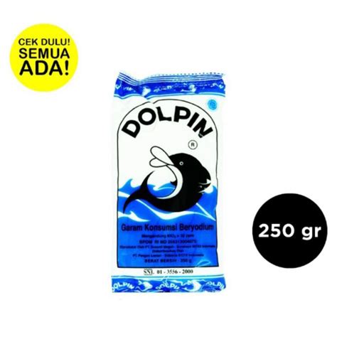 Jual DOLPIN GARAM MEJA 1KG 500GR 250GR Shopee Indonesia