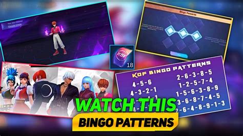 New Kof Bingo Patterns Trick To Get Kof Skin At Cheap Price