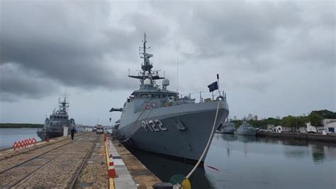 Fotos Visita O Ao Npaoc Araguari Do Grupamento De Patrulha Naval Do