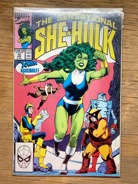 The Sensational She Hulk 10 1989 Comic Books Copper Age Marvel