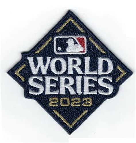 2023 World Series Logo PATCH - 2.5"