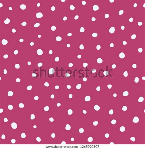 Polka Dots Seamless Patternvector Illustration Stock Vector Royalty