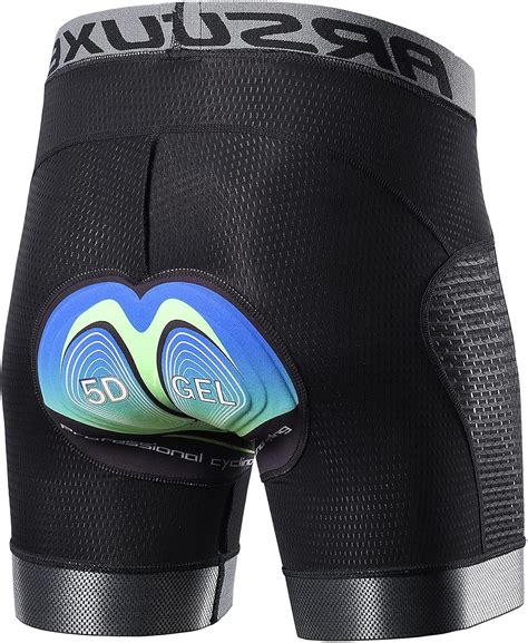 Men S 5D Gel Padded Bicycle Cycling Underwear Shorts Anti Slip Design