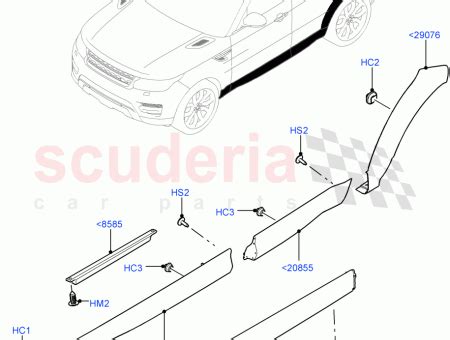 Lr Range Rover Sport Moulding Fender