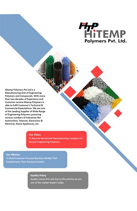 Hitemp Polymers Pc Abs Black Granules For Automotive Parts Packaging