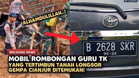 Detik Detik Mobil Rombongan Guru Tk Al Azhar Tertimbun Longsor Gempa