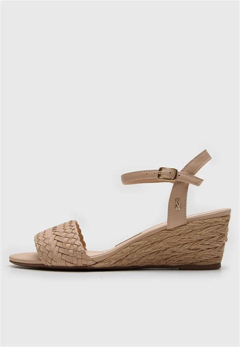 Sand Lia Santa Lolla Fivela Nude Compre Agora Dafiti Brasil