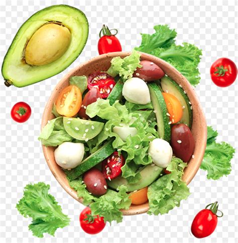 Fruit And Veggie Salad Salad Png Image With Transparent Background