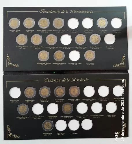 Coleccionador Con Monedas Conmemorativas De Caritas Mercadolibre