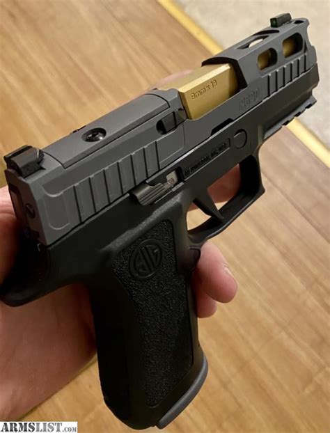 ARMSLIST For Sale Trade LN Sig P320 X Compact Pro Cut