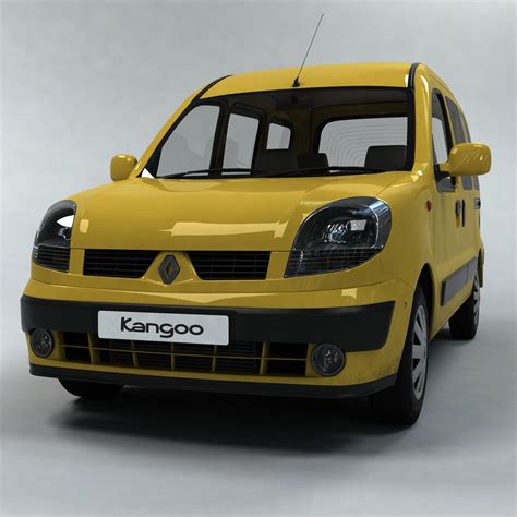 Renault Kangoo Kangoo Express 3D Modell 159 Obj Fbx Max Free3D