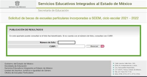 Consulta Los Resultados De Las Becas Seiem Para Escuelas