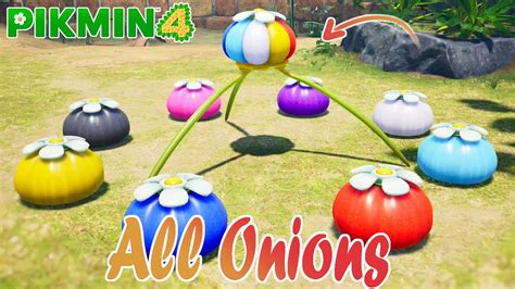 Pikmin 4 All Onion Locations Guide Youtube