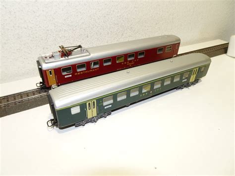 2 Märklin Personenwagen Restaurant SBB A2561 009 6 HO 15 Kaufen auf