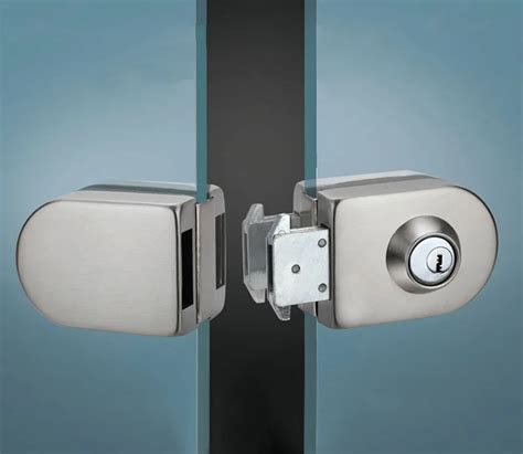 Sliding Central Glass Door Lock304 Stainless Steelno Need To Open Holesbidirectional Unlock