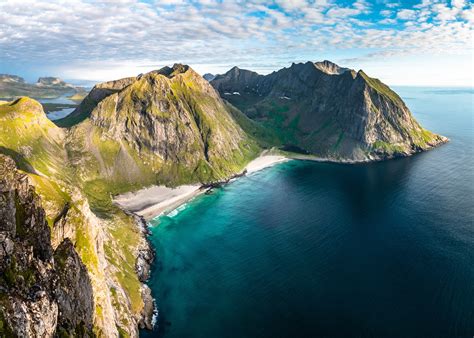 Ryten Summit Kvalvika Bay Loop Walk Hiking Route Macs Adventure