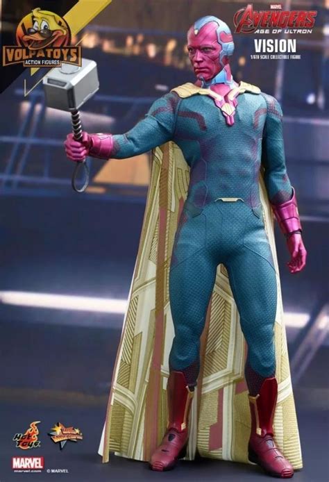 Action figure Visão Vision Age of Ultron Hot Toys Marvel