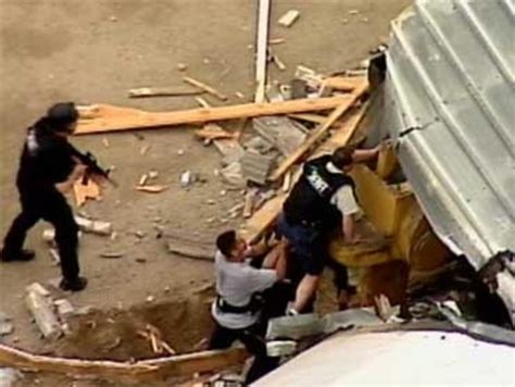 Bulldozer Rampage In Granby, Colorado, on June 4, 2004