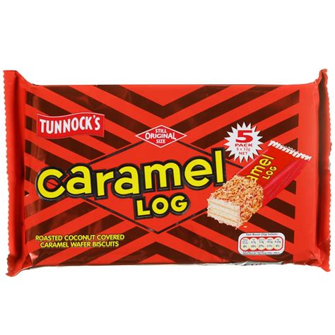 Kensington Brunei Tunnock S Caramel Log Wafers Roasted Coconut