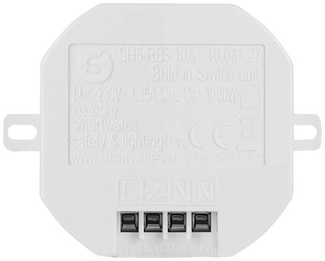 Smartwares SH4 99567 FSK 433 MHz Wireless Wall Mounted Switch SH4 99567