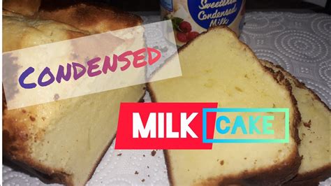 Condensed Milk Cake Super Easy Condensed Milk Cake Youtube