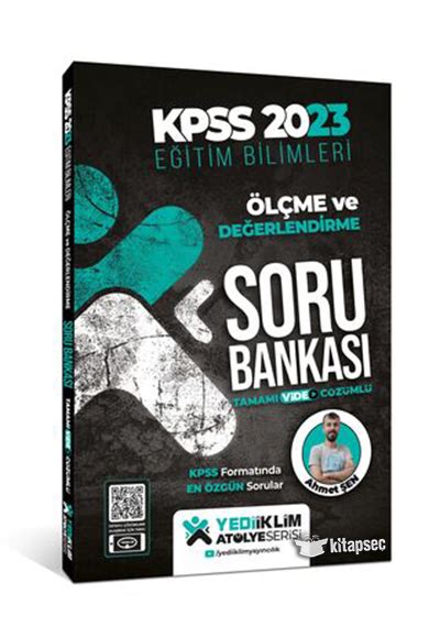 2023 KPSS Eğitim Bilimleri Ölçme ve Değerlendirme Tamamı Video Çözümlü