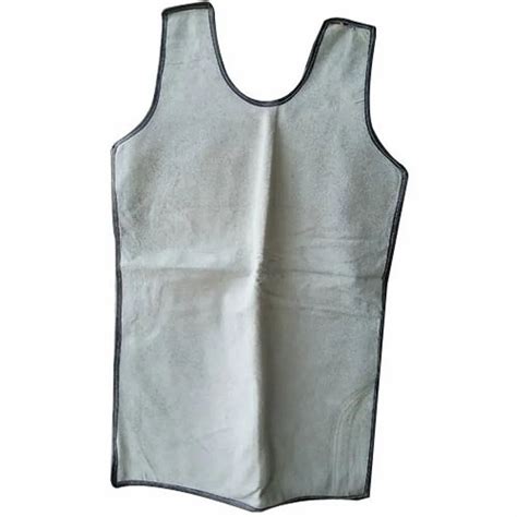 Leather White Welding Safety Body Apron For Construction Size Free