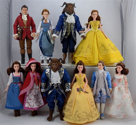 Disney Store Vs Hasbro Live Action Beauty And The Beast Dolls Disney