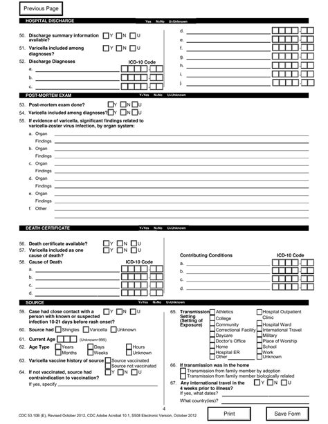 Form Cdc5310b E Fill Out Sign Online And Download Fillable Pdf Templateroller