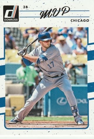 Free: 2017 Donruss Baseball Card Kris Bryant Chicago Cubs #68 - Sports ...