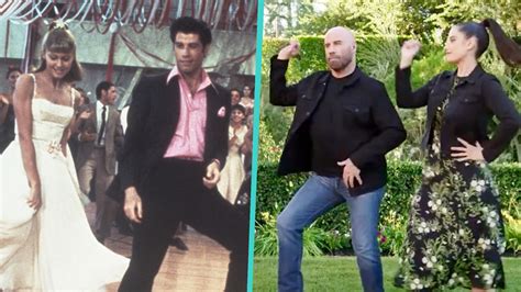 John Travolta & Daughter Ella Recreate Iconic 'Grease' Dance For Star ...