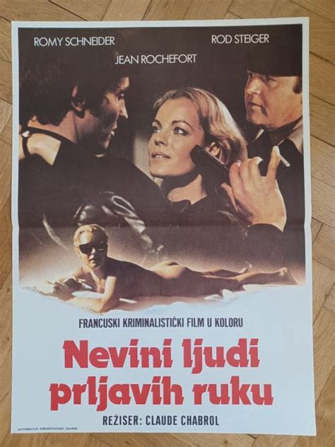 Filmski Plakat Nevini Ljudi Prljavih Ruku Romy Schneider 1975 Godina