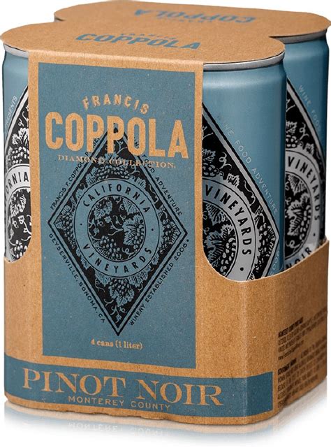 Francis Coppola Diamond Collection Pinot Noir Pk Ml Can Legacy