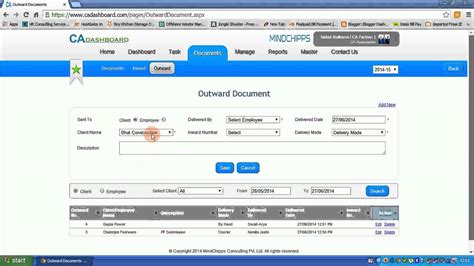 How To Manage Inward Outward Documents YouTube