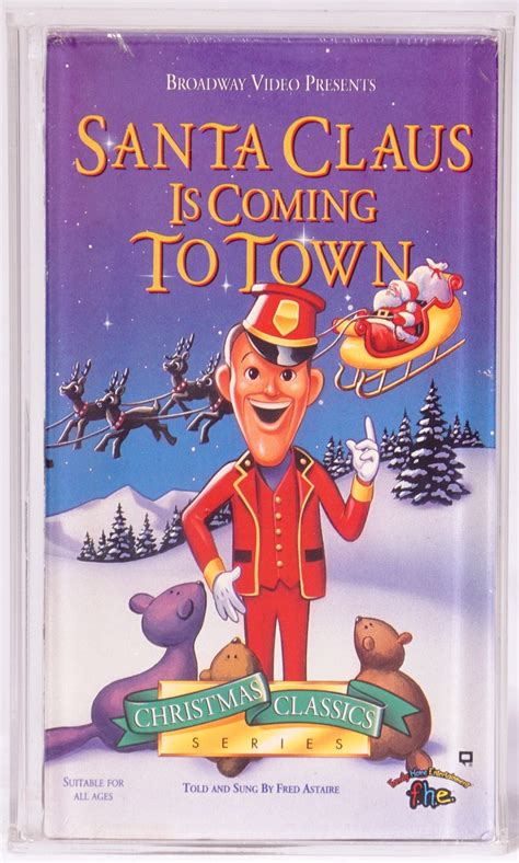 1993 Live Home Video F H E Sealed VHS Santa Claus Is Coming To Town