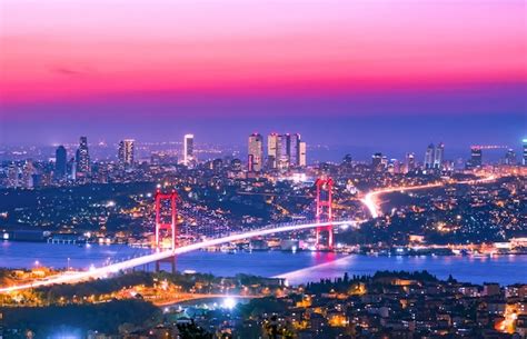 Ponte Del Bosforo Di Istanbul Foto Gratis